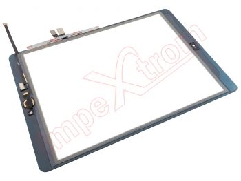 White touchscreen STANDARD quality with gold button for Apple iPad 7 gen 10.2" (2019), A2197, A2198, A2200, Apple iPad 8 gen 10.2" (2020), A2428, A2429, A2430, A2270